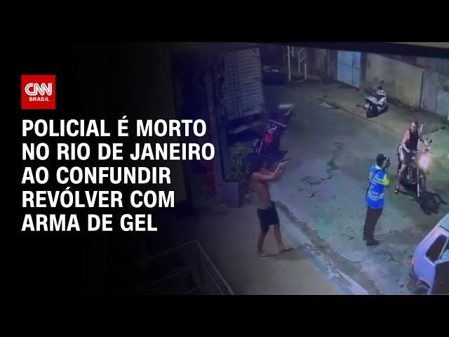 Policial é morto no Rio de Janeiro ao confundir revólver com arma de gel | CNN ARENA