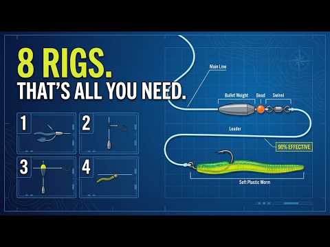Fishing Rigs Explained: The 8 Rigs That Catch 90% of Freshwater Fish