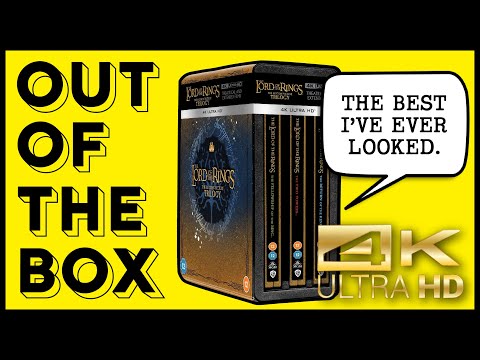 The Lord of the Rings: The Motion Picture Trilogy 4K UHD Theatrical + Extended Edn. | OUT OF THE BOX