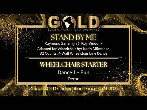 GOLD 2024 Wheelchair Starter - Dance 1: Fun "Stand By Me" - Demo with music