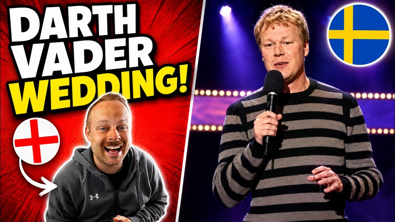 Englishman Reacts to... Swedish Stand-up - Johan Glans: Darth Vader Wedding
