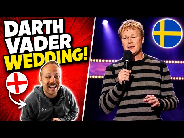 Englishman Reacts to... Swedish Stand-up - Johan Glans: Darth Vader Wedding