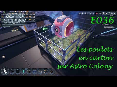 Les poulets en carton | Let's Play Astro Colony [FR] E036