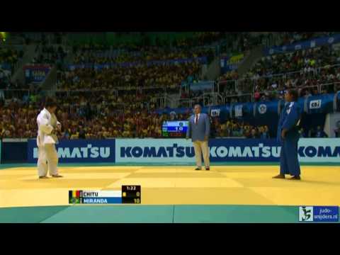 Judo 2013 World Championship Rio de Janeiro: Chitu (ROU) - Miranda (BRA) [-52kg] semi-final