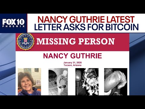 Nancy Guthrie latest: TMZ says it received new letter in kidnapping l FOX 10 Phoenix