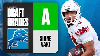 2024 NFL Draft Grades: Lions select Sione Vaki No. 132 Overall | CBS Sports