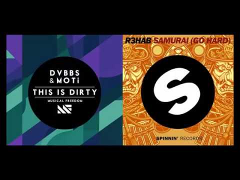 R3HAB vs DVBBS & MOTi - "This Is Samurai" (DjCricKeeT'sMashup)