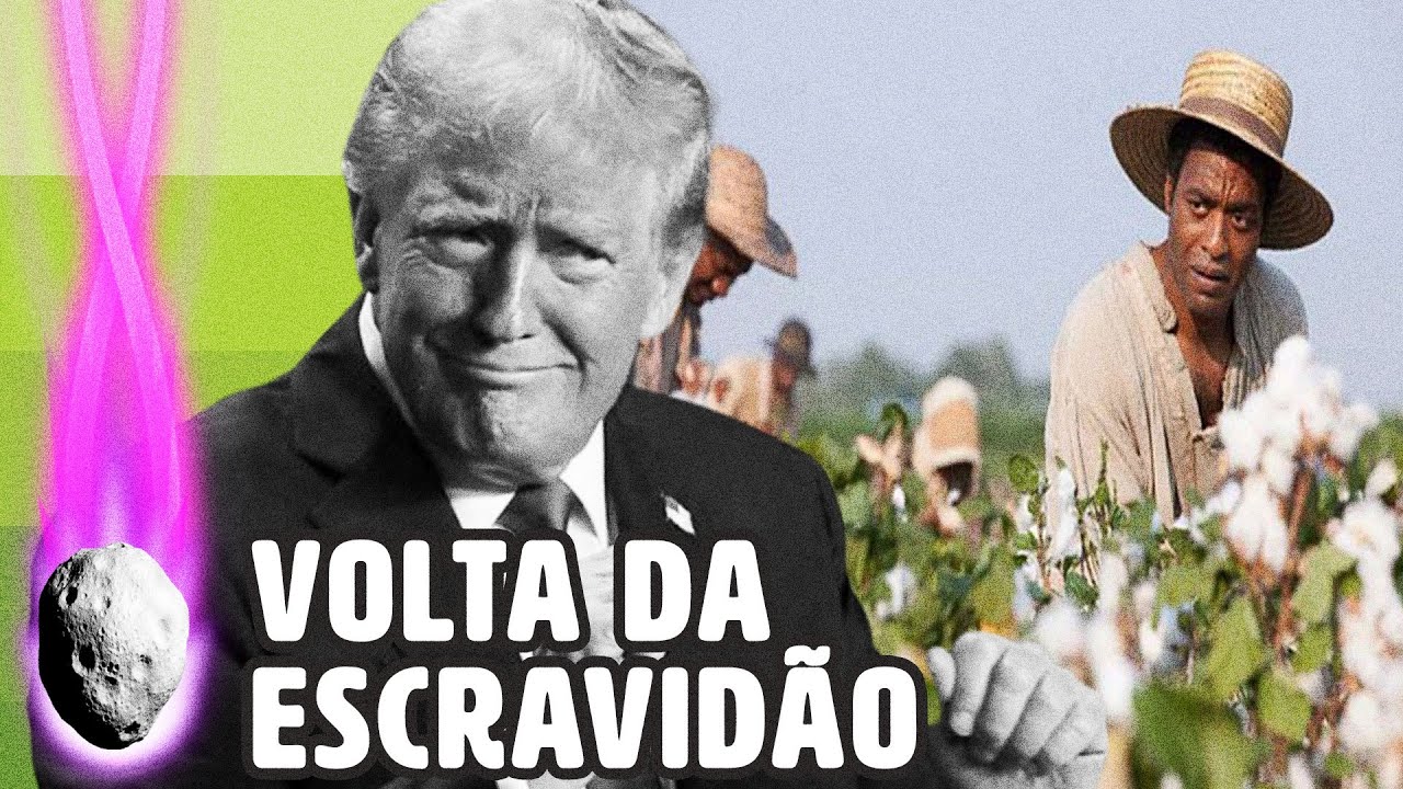 EFEITO TRUMP: NEGROS RECEBEM MENSAGEM DE VOLTA DA ESCRAVIDÃO NOS EUA | PLANTÃO