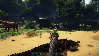 【ARK］#4 洞窟行ってキチン取ってすごくなりたい