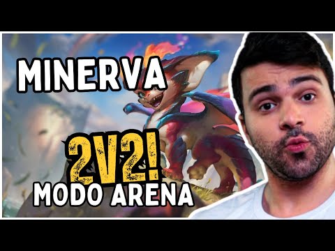 MINERVA e REVOLTA JOGANDO MODO ARENA 2V2 - Smolder & Elise