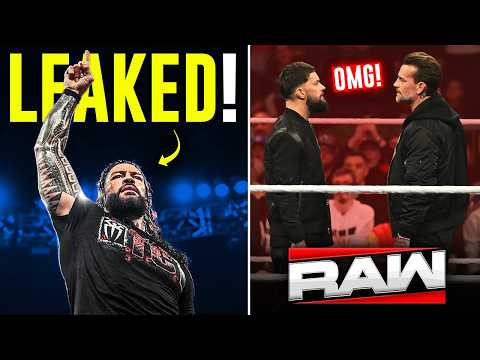 WWE ACCIDENTALLY SPOILS Roman's Return… Finn Balor WORLD TITLE MATCH… WWE Raw