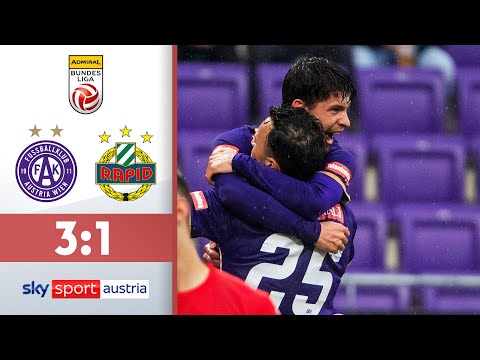 Hattrick-Held Tabakovic erzwingt Sieg! | Austria Wien - Rapid Wien | Highlights - ADMIRAL Bundesliga