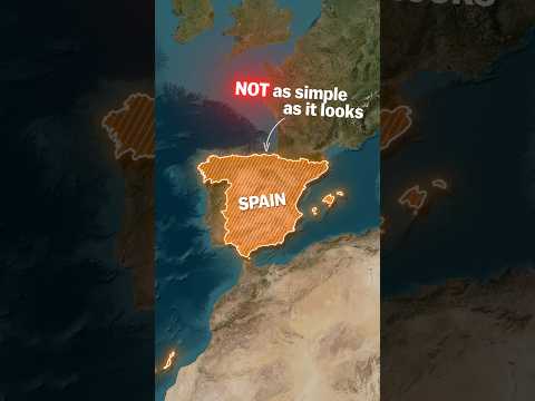 Spain’s Strangest Borders 🤯 Unexpected Hidden Neighbors 👀