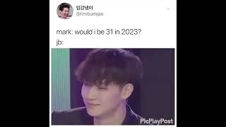 Download lagu MARK Is 31 in 2023? JB 🤣 This was from 2019 #got7 #got7mark #marktuan #got7jb mp3