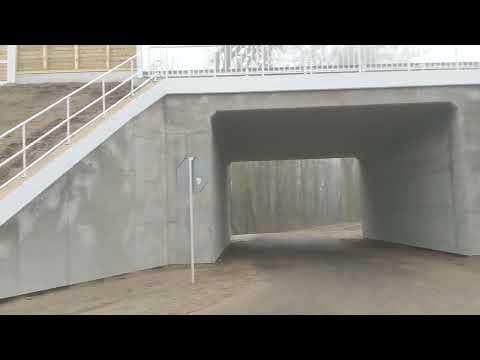 Projektowany obiekt mostowy WD 2 km , wiadukt WD 1, 4+592,50