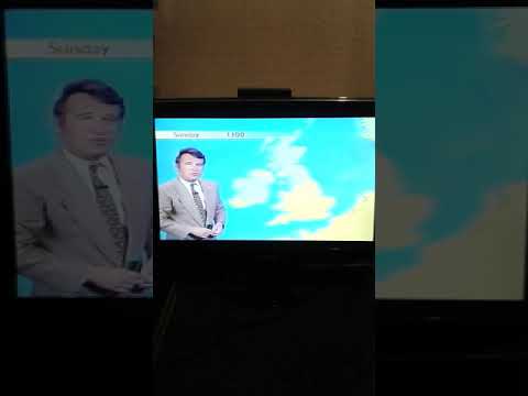 bbc one junction with peter offer bbc weather with peter cockcroft circa 1998
