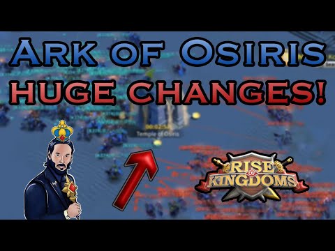 MASSIVE CHANGES FOR ARK OF OSIRIS! Let’s talk | Rise of Kingdoms