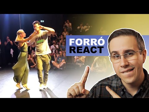 Rudolfo Batista & Sarah Lein - Forró dance demonstration reaction