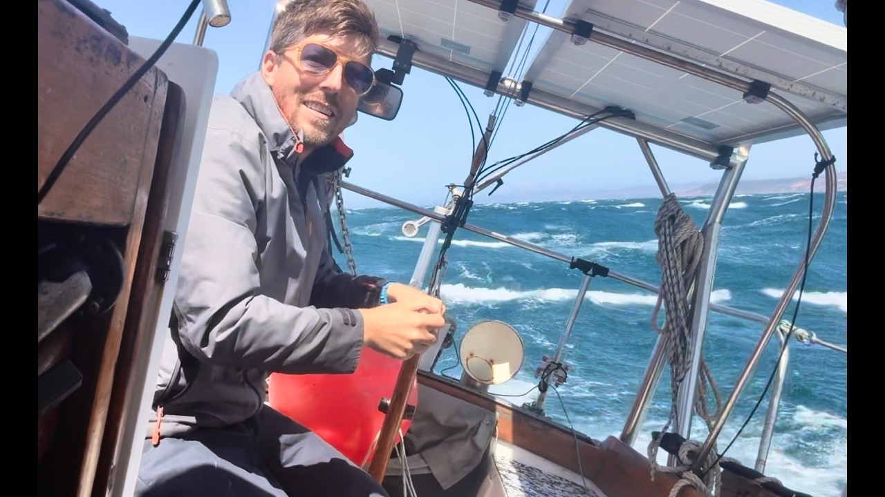 Sailing to Africa. Tangier
