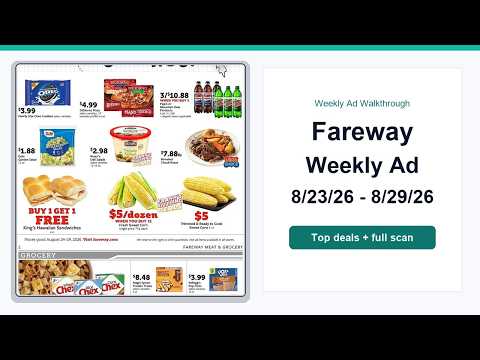 Fareway Ad Fort Dodge Iowa Weekly Ad