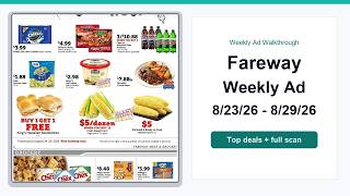 Fareway Weekly Ad (8/23/26 - 8/29/26) Best Deals
