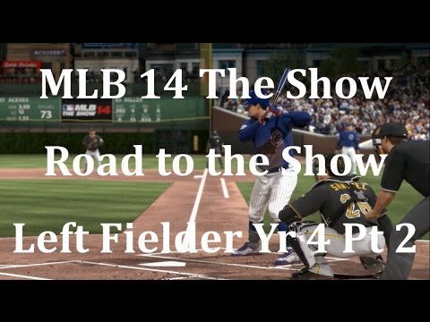 MLB 14 The Show (PS4) Road to the Show Left Fielder Yr 4 - Pt 2