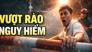 Xử phạt 2 trường hợp cố tình vượt rào chắn đường sắt - Báo Công Lý