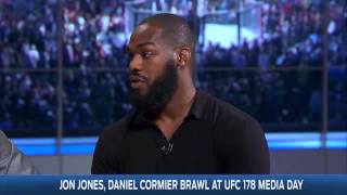 Jon Jones and Daniel Cormier Join FOX Sports Live   UNCUT