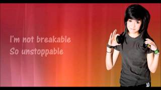Christina Grimmie - Not Fragile Lyrics Video