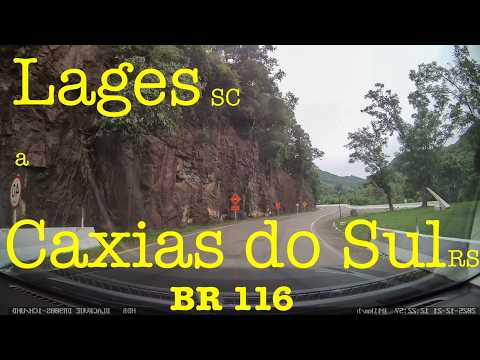 20251221 Lages SC a Caxias do Sul RS | BR 116 | #viagemdecarro