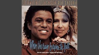 Jermaine Jackson, Pia Zadora - When The Rain Begins To Fall [Audio HQ]