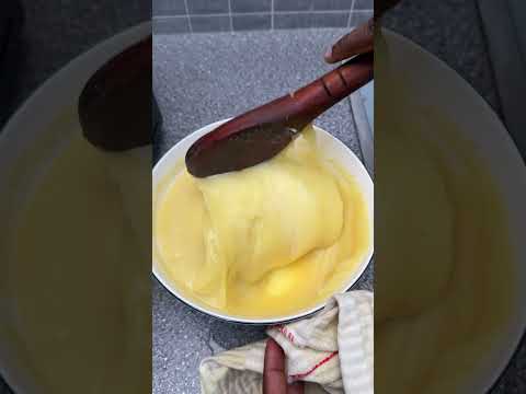 Fufu made easy #foodshorts #ghanaianfood #fufu