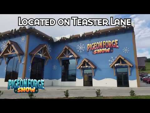 America's First Indoor Snow Park - Pigeon Forge Snow!