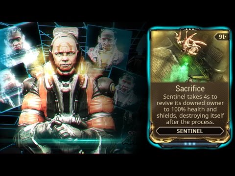 Warframe - Sacrifice (Sentinel Mod)