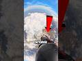 Skydiver Enters a Cloud… and Instantly Regrets It😰 #shorts