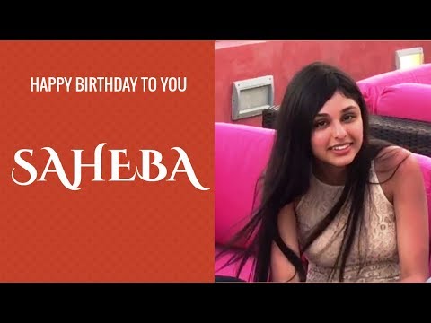 HAPPY BIRTHDAY SONG FOR SAHEBA