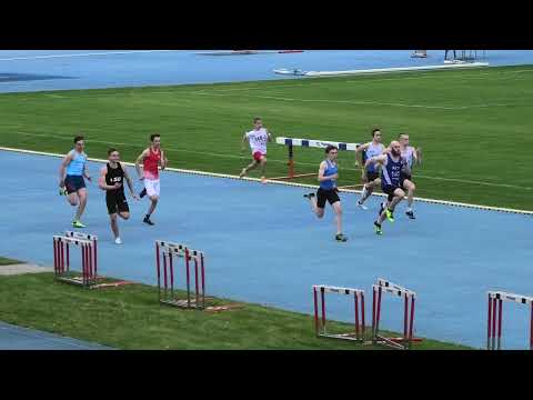 100m M bieg 8 - Piła 20210515