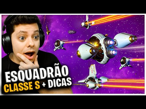 COMO MONTAR UM ESQUADRÃO CLASSE S AS MELHORES NAVES E PILOTOS  - GUIA COMPLETO - NO MAN'S SKY