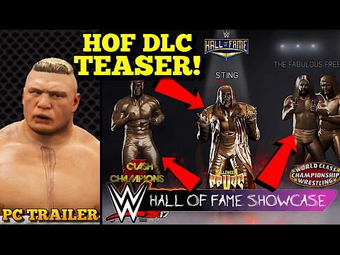 WWE 2K17 News: Hall Of Fame DLC TEASER❗️& WWE 2K17 PC TRAILER [#WWE2K17 News]