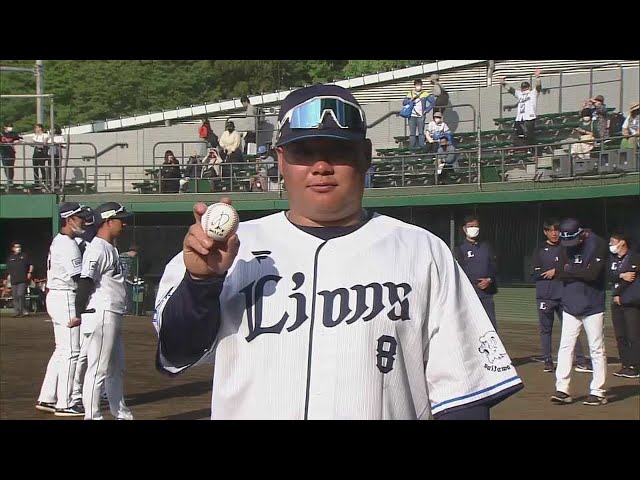 【ファーム】5月12日 ライオンズ・渡部健人選手 若獅子インタビュー
