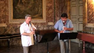 G. Rossini,  Sonata III for two clarinets (M. Mangani) - Sergio Bosi & Corrado Giuffredi