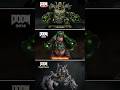 DOOM The Dark Ages DOOM Eternal And DOOM 2016 All Demons Compared