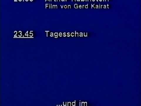ARD Programmvorschau für Mi. 22.12.1982