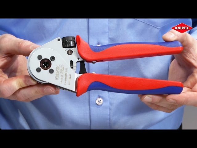 Video Teaser für KNIPEX Vierdornpresszangen für gedrehte Kontakte