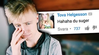 LÄSER HATKOMMENTARER PÅ &quot;TEASE&quot;