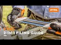 STIHL 2-in-1 Filing Guide | STIHL Tutorial