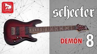 Video thumbnail for SCHECTER DEMON-8 - восьмиструнная электрогитара by PopMusicRu