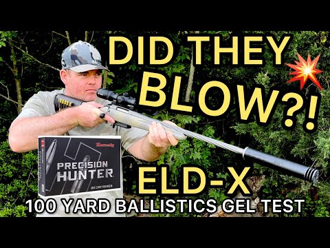 7mm-08 TRASH OR TREASURE?! Precision Hunter Ballistics Gel Ammo Test