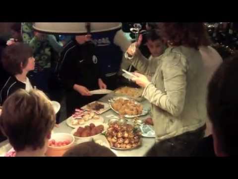 oudejaarstraining & eten 2012