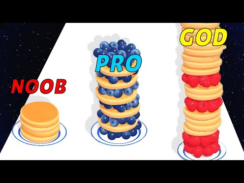 LEVEL UP Stretch Leg: Jump King, Pancake  Run, Battery Run - 1⭐Max Level Gameplay Walkthrough Moblie